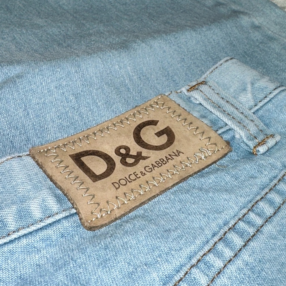Dolce & Gabbanahigh-waisted slim-legged jeans